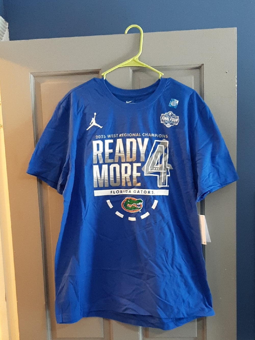 Nike Blue Florida Gators "Ready 4 More" Graphic Tee